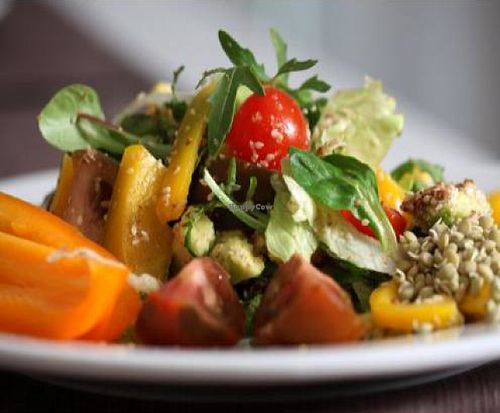 Garden salad at The Beginnings - Skolas in Riga