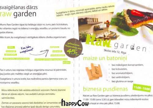 Raw Garden at The Beginnings - Skolas in Riga