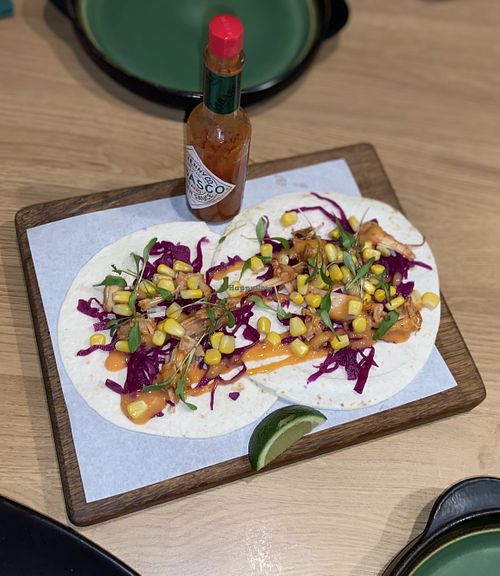 Jackfruit Tacos   at Mangosteen in Portsmouth