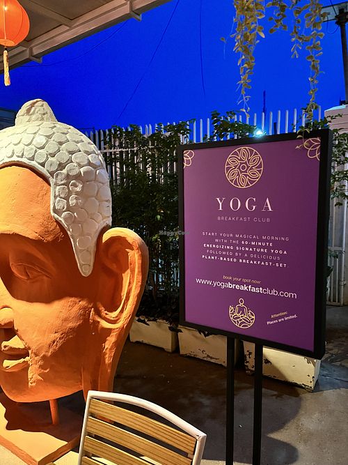 Yoga and breakfast   at HeyBong - The Healthy Secrets  in Siem Reap