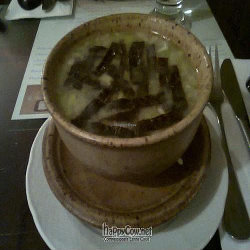 Miso soup at Zen Gardens - Quebec in Quebec