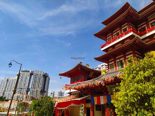 Beautiful temple at Lian Xin - 莲芯膳坊 in Central Singapore