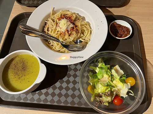 Spaghetti truffle set $5  at Lian Xin - 莲芯膳坊 in Central Singapore