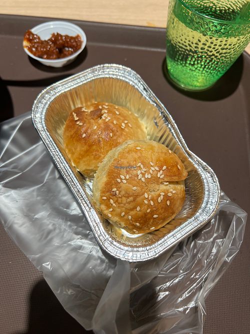 Shar siew buns $3  at Lian Xin - 莲芯膳坊 in Central Singapore