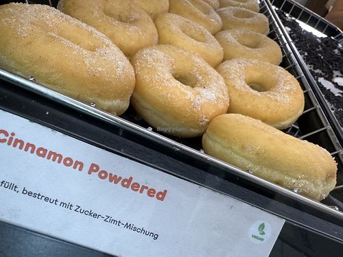 cinnamon vegan  at Dunkin’ in Innsbruck