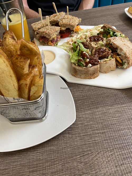 Vegan platter   at Elysian Plant Based Kitchen Bar in Limassol