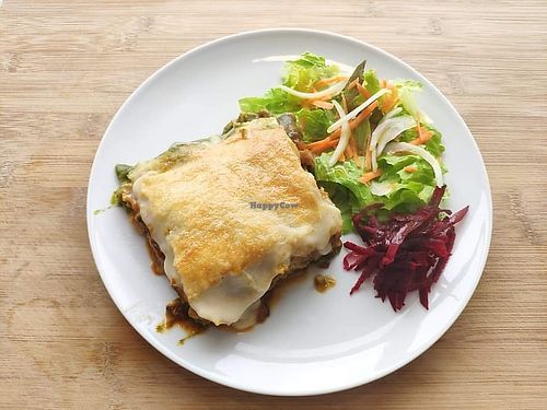 Lasanha vegan / Vegan lasagna at Vegan Details in Braga