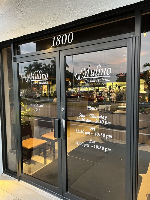   at Il Mulino in Fort Lauderdale