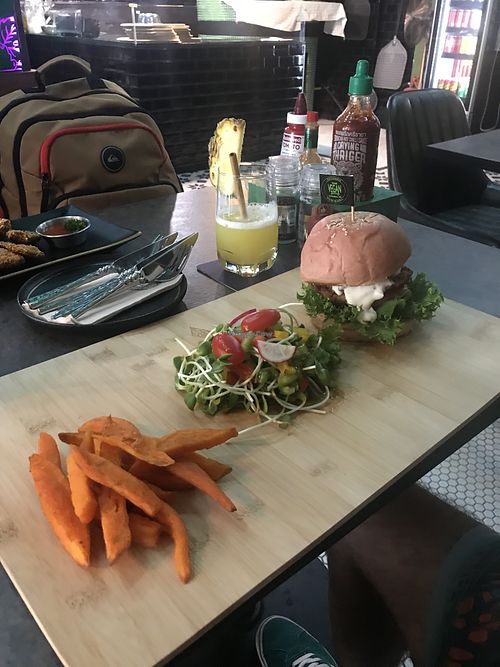 Pineapple  at The Vegan Table in Bangkok