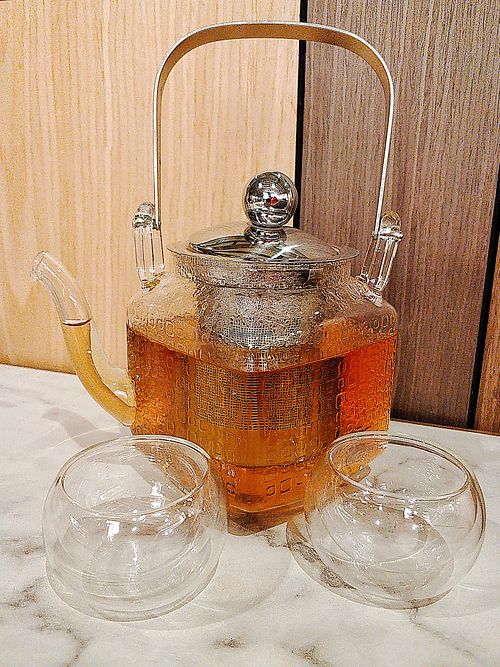 Pu er Chinese tea at A-One Signature 一品阁 - Raffles City in Central Singapore