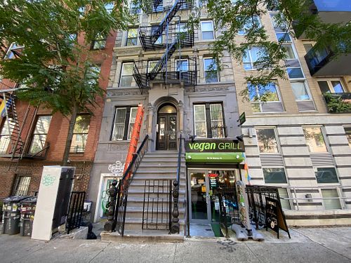 outside  at Vegan Grill - St Marks in New York City