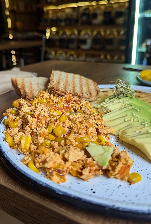 The tofu was so tasty at Zona ProSalud in Guatape