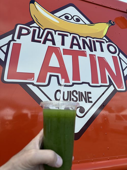 Cucumber Lime drink   at Platanito Latin Cuisine in Napa