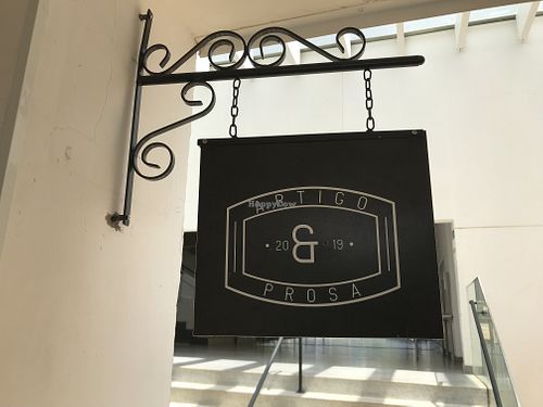 Entrance  at Artigo e Prosa in Brasilia