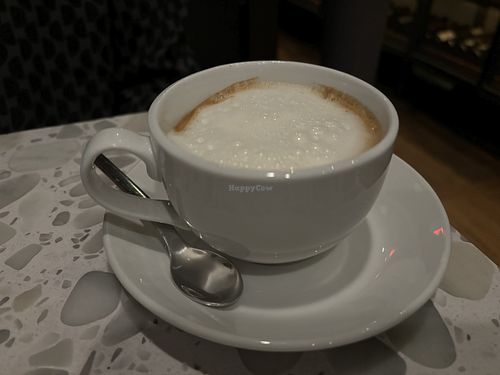 Oat milk cappuccino   at Coletta in New York City