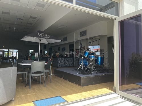 Inside seating  #Veganuary at M & M Cafe in Cape Town