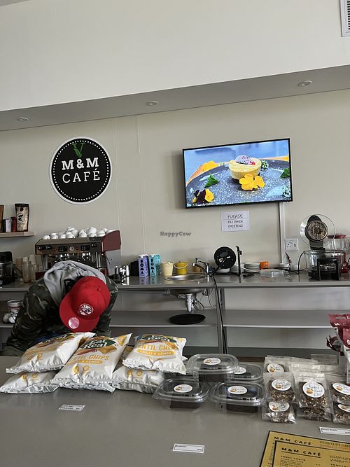  The cafe  #Veganuary at M & M Cafe in Cape Town