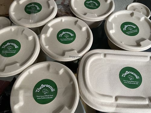 Did a big order - all sustainable packaging   at TheBroccoli Plant-Based Whole Food Kitchen in Hong Kong Island