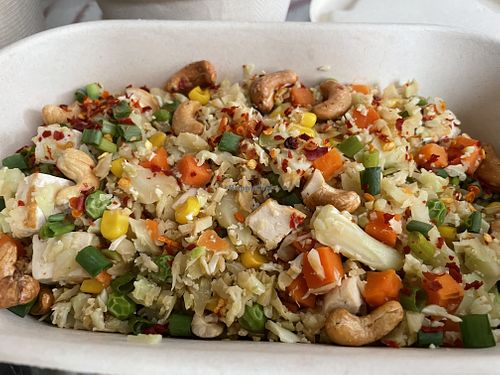 Cauliflower rice  at TheBroccoli Plant-Based Whole Food Kitchen in Hong Kong Island