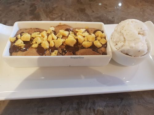 Dark chocolate and honeycomb cookie dough at Heavenly Desserts in Newcastle Upon Tyne
