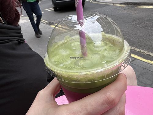 matcha drink  at Natashkino in London