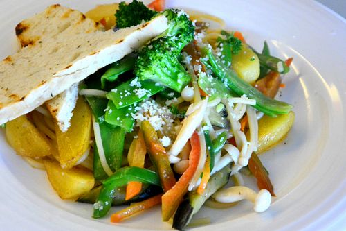 Pasta primavera at Caffe Dolce in Metro Manila