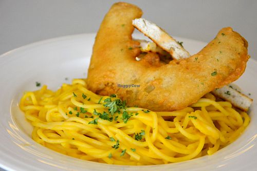 Pumpkin pasta at Caffe Dolce in Metro Manila