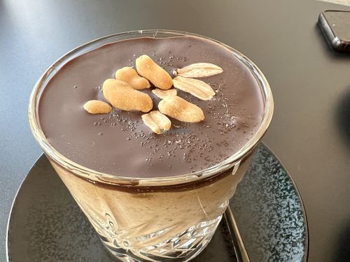 snickers overnight oat pudding  at PausenSnack in Oldenburg