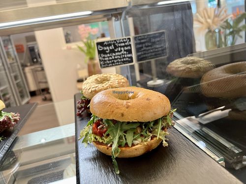 vegan bagel  at PausenSnack in Oldenburg