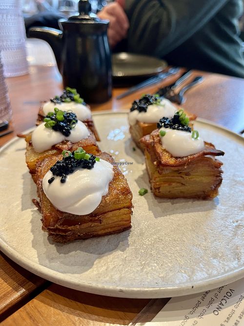 “1,000 Layer” Crispy Potatoes   at Planta in Bethesda
