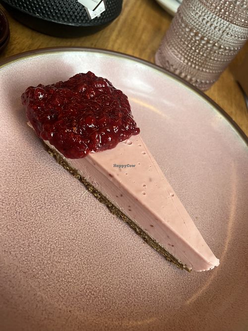 Raspberry Cheesecake   at Planta in Bethesda