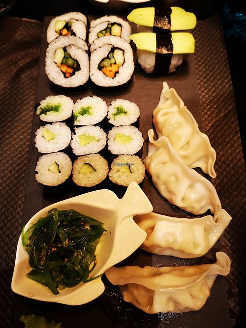 Veggie kombo at Miyagi Express in Ronda