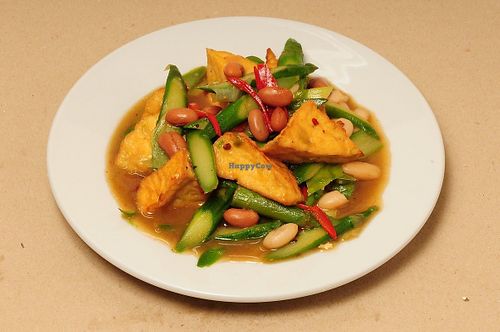 tofu  at Huy Vege in Bratislava