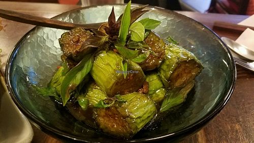 eggplant at Anotai in Bangkok