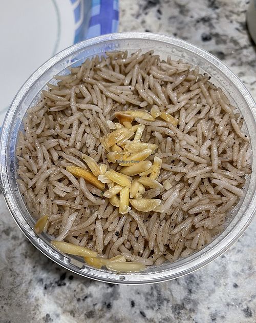 Delicious rice   at Jafra Mediterranean Restaurant in St Charles