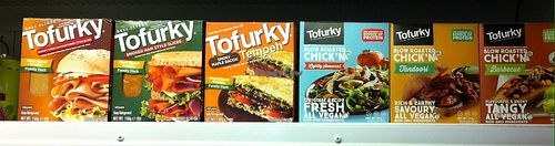 Tofurky, Quorn, Linda McCartney, Fry's, Redwood... at Gaia Vegana in Valencia