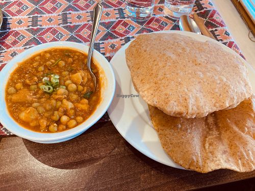 Aloo matar puri at Yak The Himalayan Kitchen in Swindon