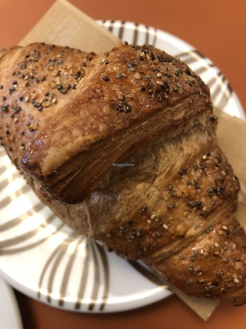 Raspberry croissant   at Caffetteria Paideia in Turin