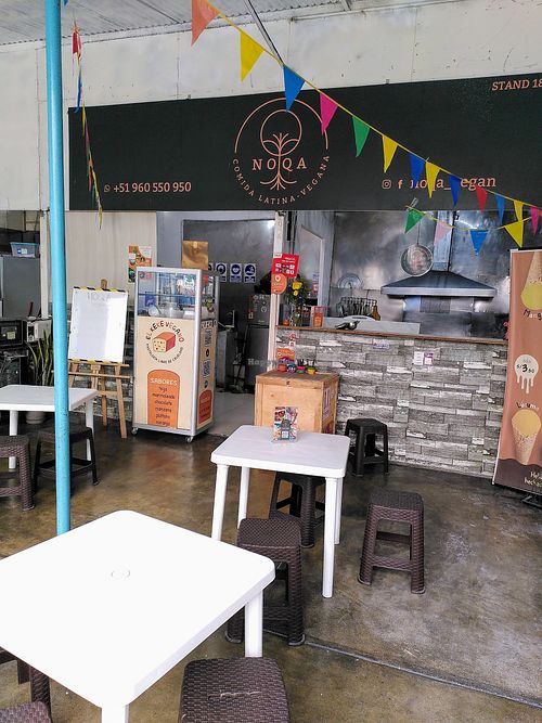 Atmosphere at Noqa Vegan in Lima
