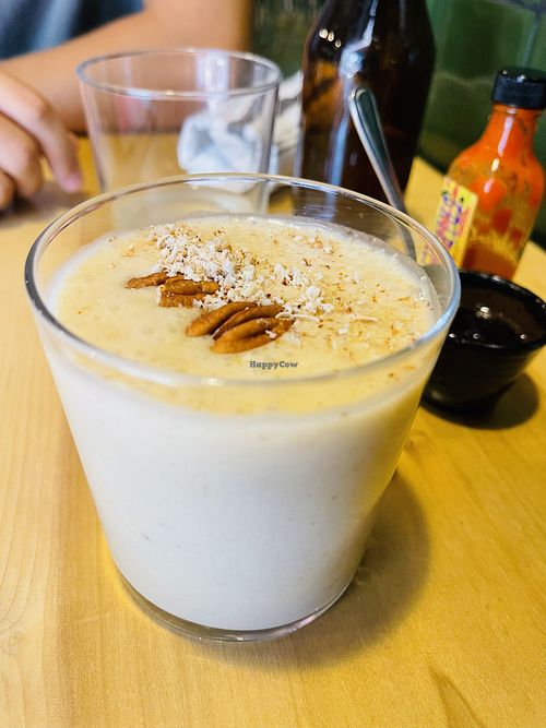 Smoothie  at Changos Veganos in Mexico City