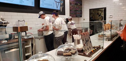 Working it. at Treat Dreams in Ferndale