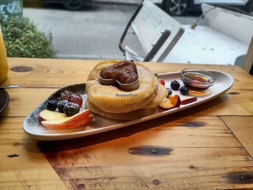 Vegan pancakes at togather in Munich