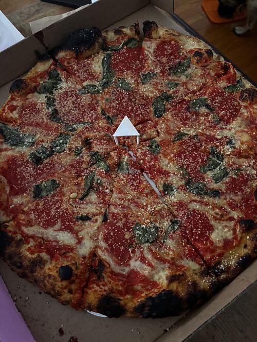   at Hot Tongue Pizza in Los Angeles