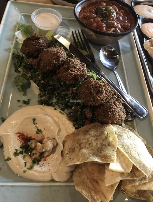 Falafel Bowl is delicious   at Meddys - Greenwich Rd in Wichita