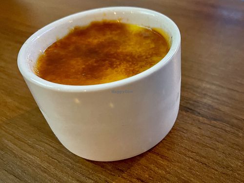 Crème brûlée from The Vegan  Pudding Co.   at Cofu in Vancouver