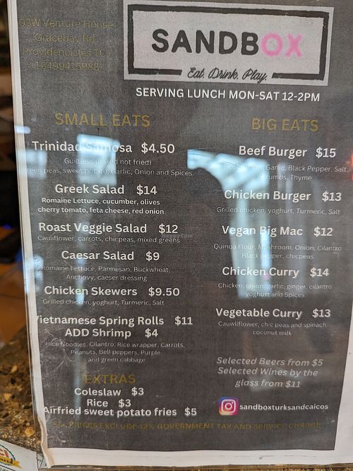  at Sandbox in Providenciales