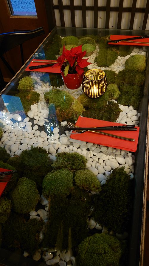 Table inside at Secret Garden in Munich