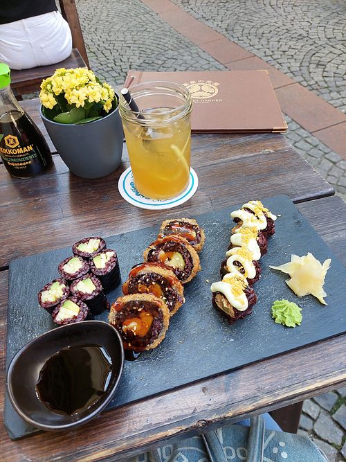 Lunch menu at Secret Garden in Munich