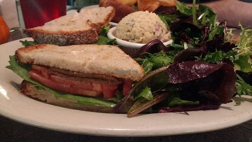 Bacon sandwich at Veggie Galaxy in Cambridge