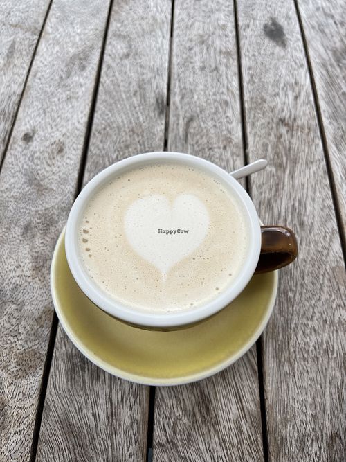 Chai latte   at Ex Machina in Nyon